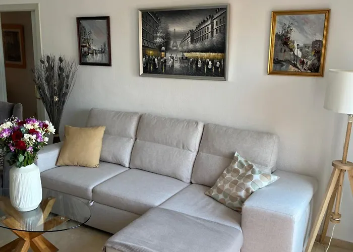 Daire Atico Con Vistas Al Mar Y Con Piscina Frente A Castillo Sohail *