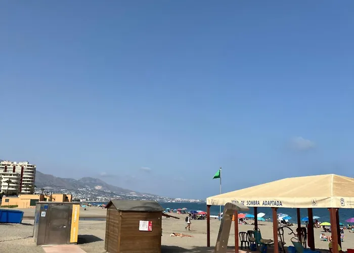 Apartment Atico Con Vistas Al Mar Y Con Piscina Frente A Castillo Sohail Fuengirola